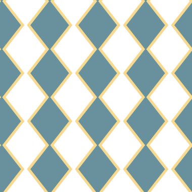 Geometrik şekilli kusursuz desen vektör çizimi