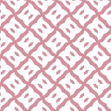 Geometrik şekilli kusursuz desen vektör çizimi