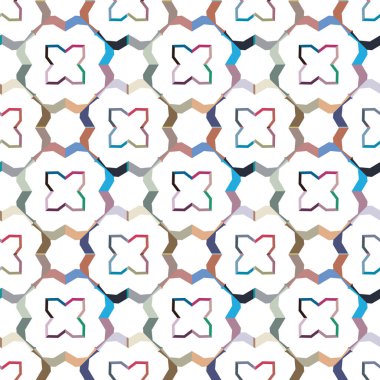 Kusursuz geometrik süs deseni. soyut arkaplan.