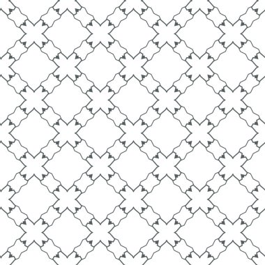 Geometrik şekilli kusursuz desen vektör çizimi