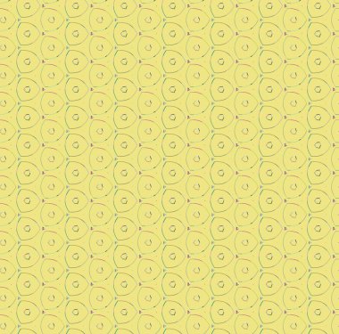 Geometrik şekilli kusursuz desen vektör çizimi