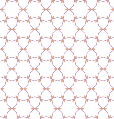 Geometrik şekilli kusursuz desen vektör çizimi