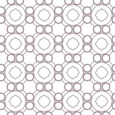 Geometrik şekilli kusursuz desen vektör çizimi