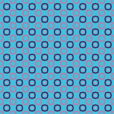 Geometrik şekilli kusursuz desen vektör çizimi