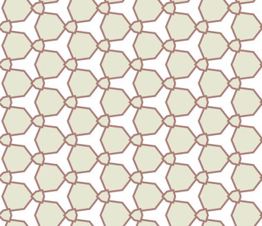 Geometrik şekilli kusursuz desen vektör çizimi