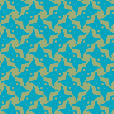 Geometrik şekilli kusursuz desen vektör çizimi