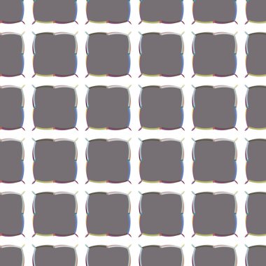 Geometrik şekilli kusursuz desen vektör çizimi