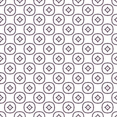 Geometrik şekilli kusursuz desen vektör çizimi