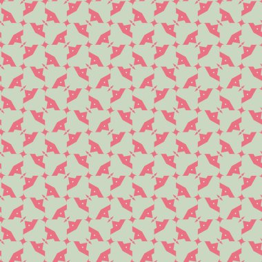 Geometrik şekilli kusursuz desen vektör çizimi