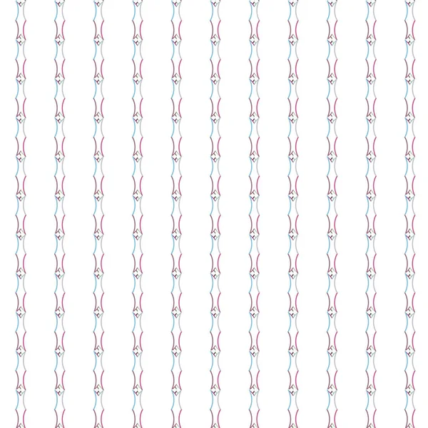 Nahtlose Muster Mit Geometrischen Formen Vektorillustration — Stockvektor