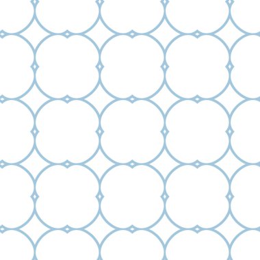 Geometrik şekilli kusursuz desen vektör çizimi