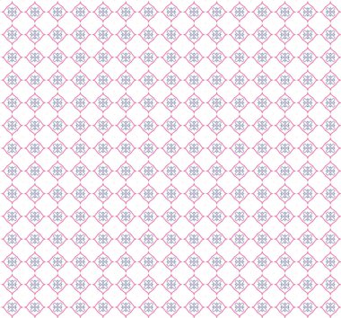 Geometrik şekilli kusursuz desen vektör çizimi