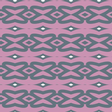 Geometrik şekilli kusursuz desen vektör çizimi