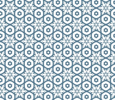 Geometrik şekilli kusursuz desen vektör çizimi