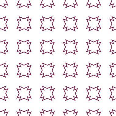 Geometrik şekilli kusursuz desen vektör çizimi