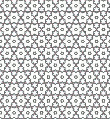 Geometrik şekilli kusursuz desen vektör çizimi