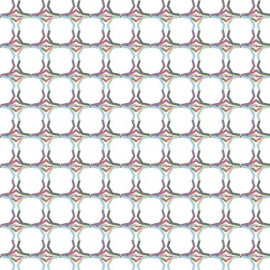 Geometrik şekilli kusursuz desen vektör çizimi
