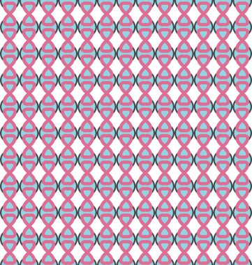 Geometrik şekilli kusursuz desen vektör çizimi