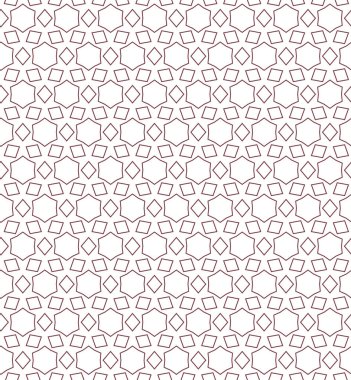 Geometrik şekilli kusursuz desen vektör çizimi