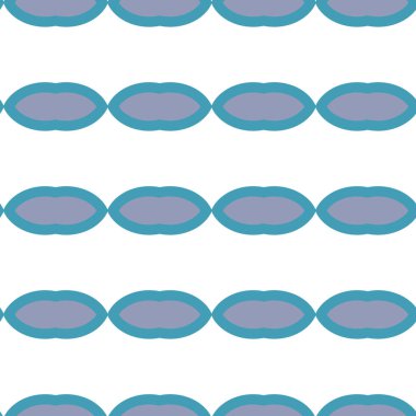 Geometrik şekilli kusursuz desen vektör çizimi