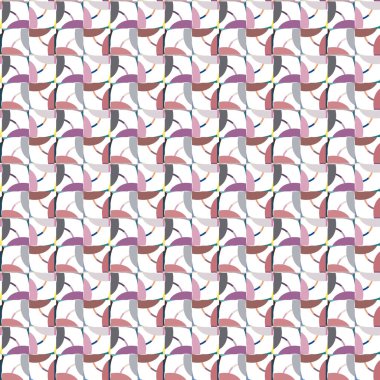 Geometrik şekilli kusursuz desen vektör çizimi