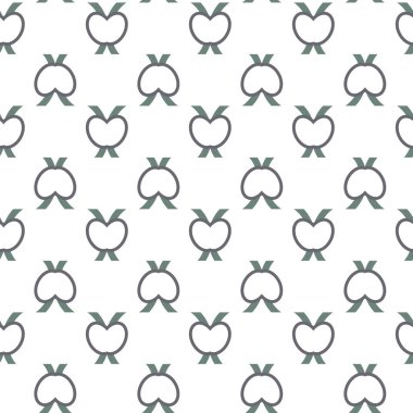 Geometrik şekilli kusursuz desen vektör çizimi