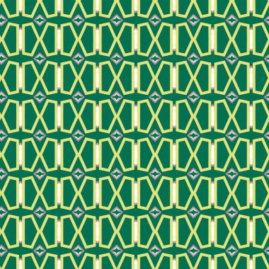 Geometrik şekilli kusursuz desen vektör çizimi