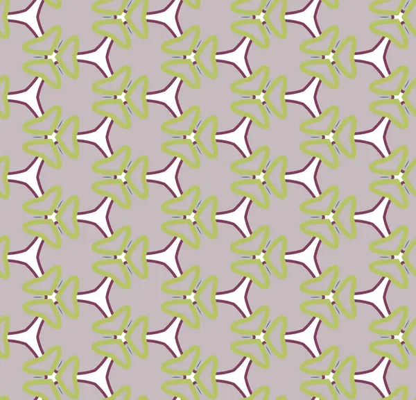 Patrón Ornamental Geométrico Sin Costuras Fondo Abstracto — Vector de stock