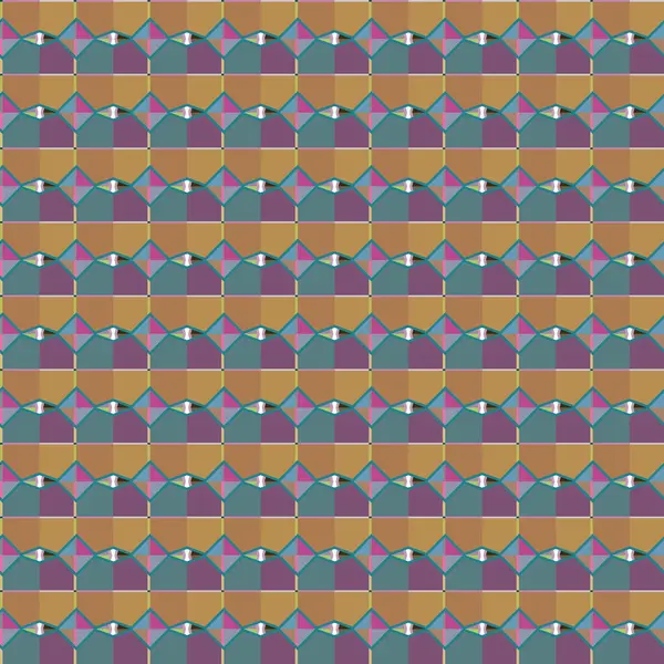 Geometrik şekilli kusursuz desen vektör çizimi