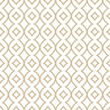 Geometrik şekilli kusursuz desen vektör çizimi