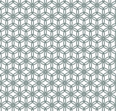 Geometrik şekilli kusursuz desen vektör çizimi
