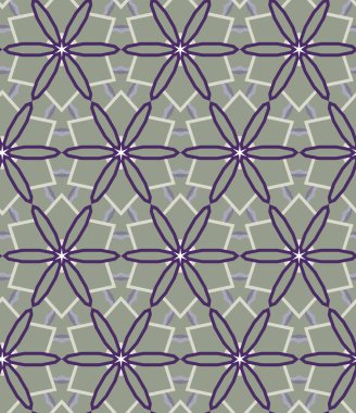 Geometrik şekilli kusursuz desen vektör çizimi