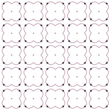 Geometrik şekilli kusursuz desen vektör çizimi