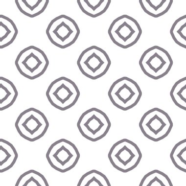 Geometrik şekilli kusursuz desen vektör çizimi