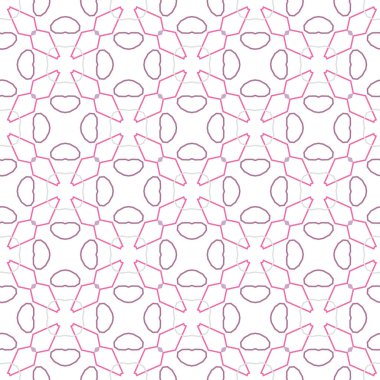 Geometrik şekilli kusursuz desen vektör çizimi