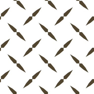 Geometrik şekilli kusursuz desen vektör çizimi