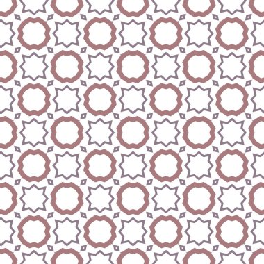 Geometrik şekilli kusursuz desen vektör çizimi