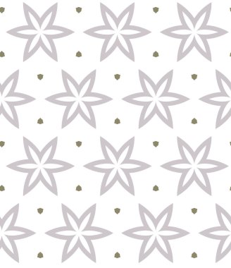 Geometrik şekilli kusursuz desen vektör çizimi