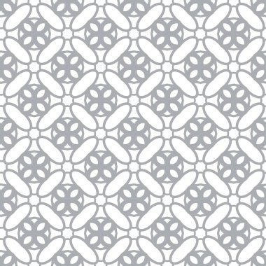 Geometrik şekilli kusursuz desen vektör çizimi