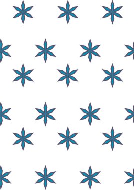 Geometrik şekilli kusursuz desen vektör çizimi