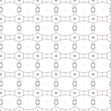 Geometrik şekilli kusursuz desen vektör çizimi