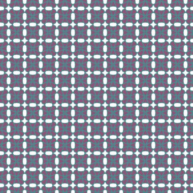 Geometrik şekilli kusursuz desen vektör çizimi