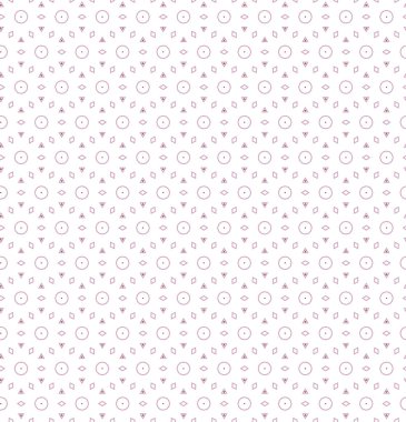 Geometrik şekilli kusursuz desen vektör çizimi