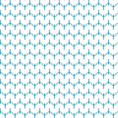 Geometrik şekilli kusursuz desen vektör çizimi