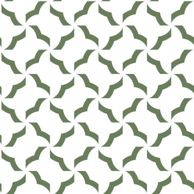 Geometrik şekilli kusursuz desen vektör çizimi