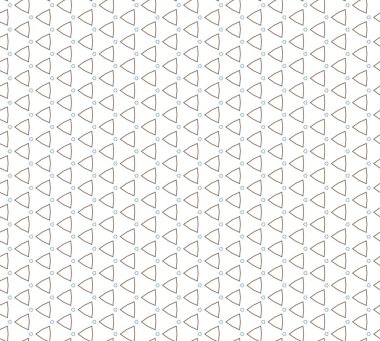 Geometrik şekilli kusursuz desen vektör çizimi