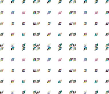 Geometrik şekilli kusursuz desen vektör çizimi