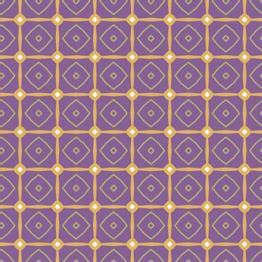 Geometrik şekilli kusursuz desen vektör çizimi