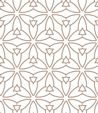 Geometrik şekilli kusursuz desen vektör çizimi