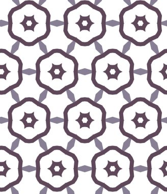 Geometrik şekilli kusursuz desen vektör çizimi